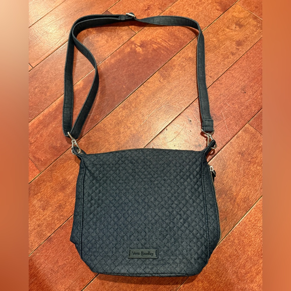 Vera Bradley Quilted denim Crossbody Bag